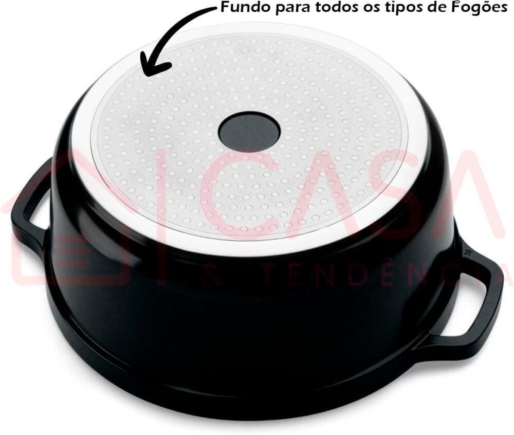 Caçarola Redonda 25,4X11cm 4,3L PA9000-24PR Hercules na cor ... - Image 4