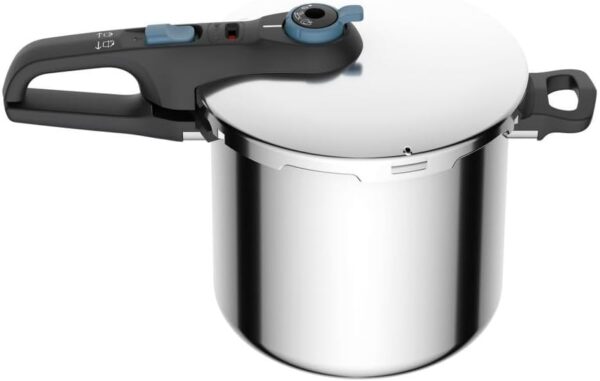 Panela De Pressão Rochedo Inox Trendy 8 Litros Fechamento Ex...