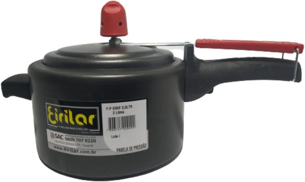Panela de Pressão Eiriflon Fechamento Interno Eirilar 909 2L