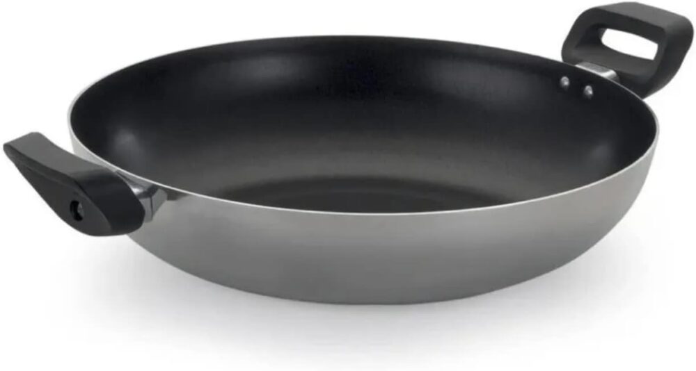Panela Frigideira Wok 28cm Antiaderente 3,3l Teflon C/Tampa