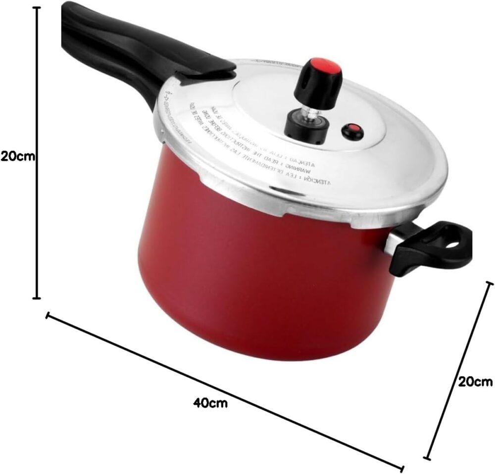 Panela Pressão Antiaderente 4,5 Litros com Fechamento Extern... - Image 4