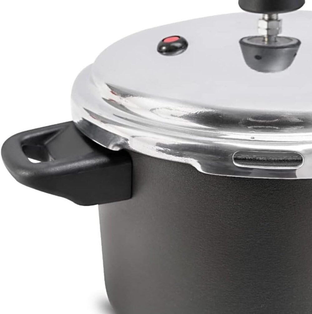 Multiflon Panela de Pressão Antiaderente Quartzo 4,5 l Preto... - Image 5