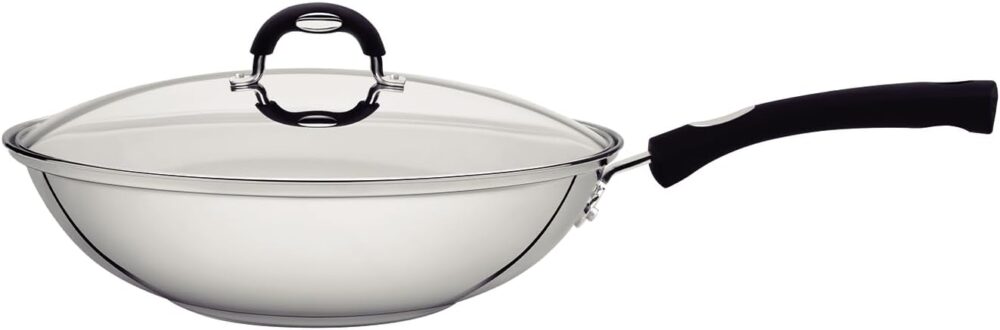 Tramontina PANELA ACO INOX WOK SOLAR SILICONE, 62138280