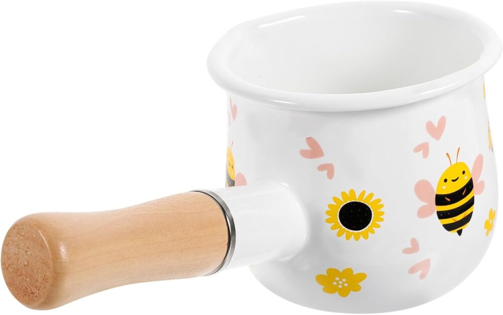 HAKIDZEL pote de leite esmaltado frigideira antiaderente pan...