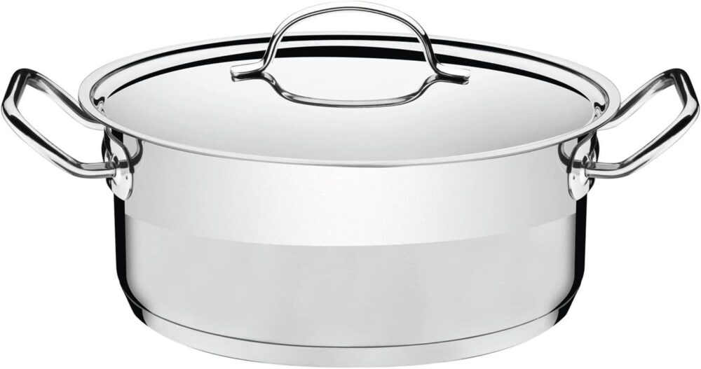 Caçarola Rasa Professional Aço Inox 62623280 Tramontina - Image 5