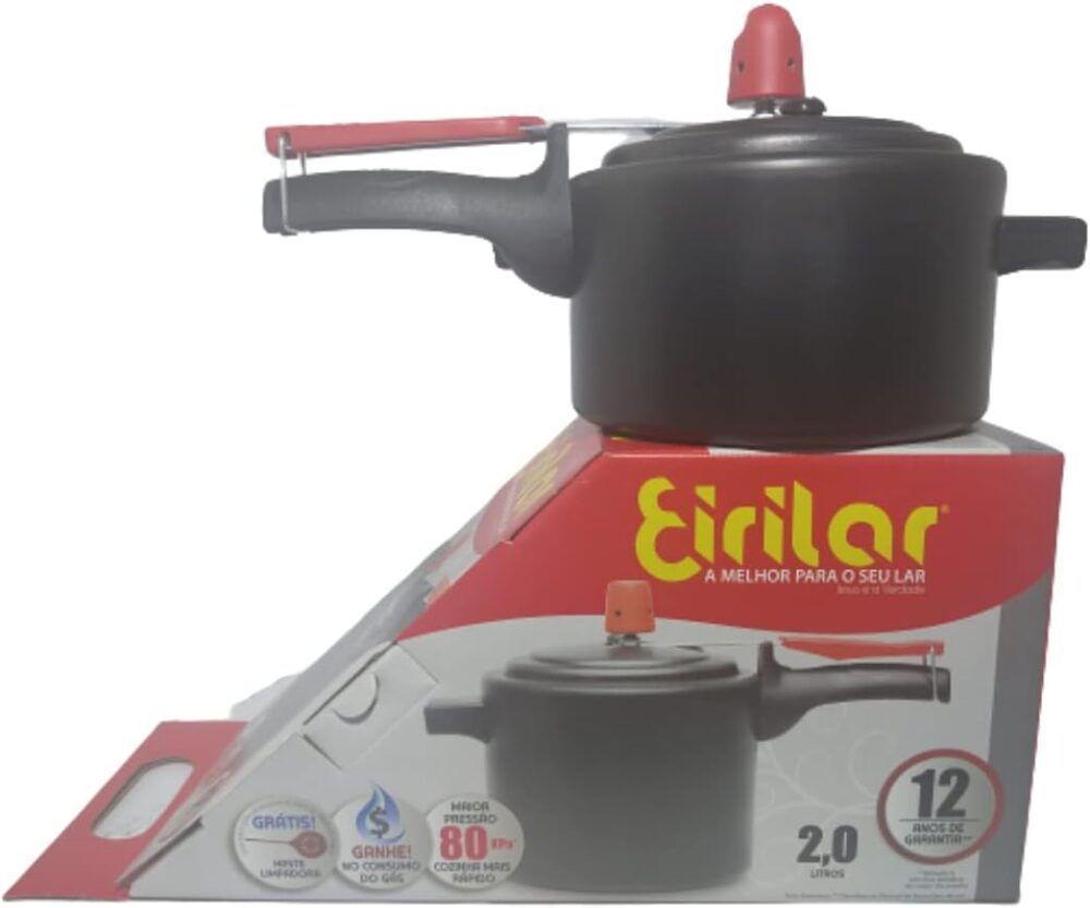 Panela de Pressão Eiriflon Fechamento Interno Eirilar 909 2L - Image 8