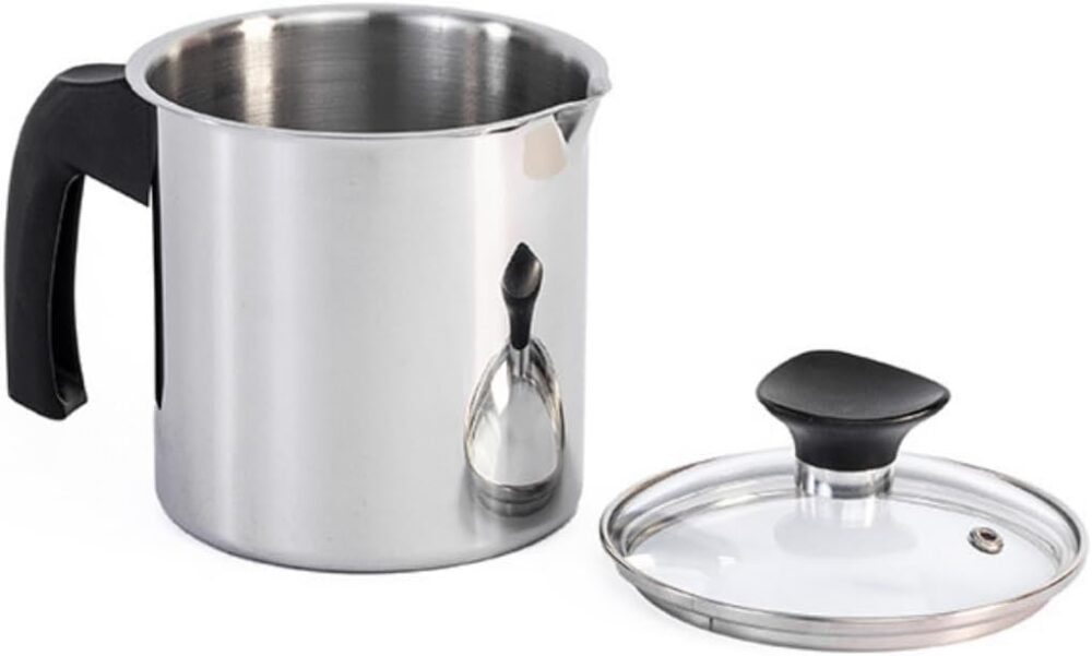 Fervedor Tramontina Allegra Indução Em Inox 12cm Com Tampa
