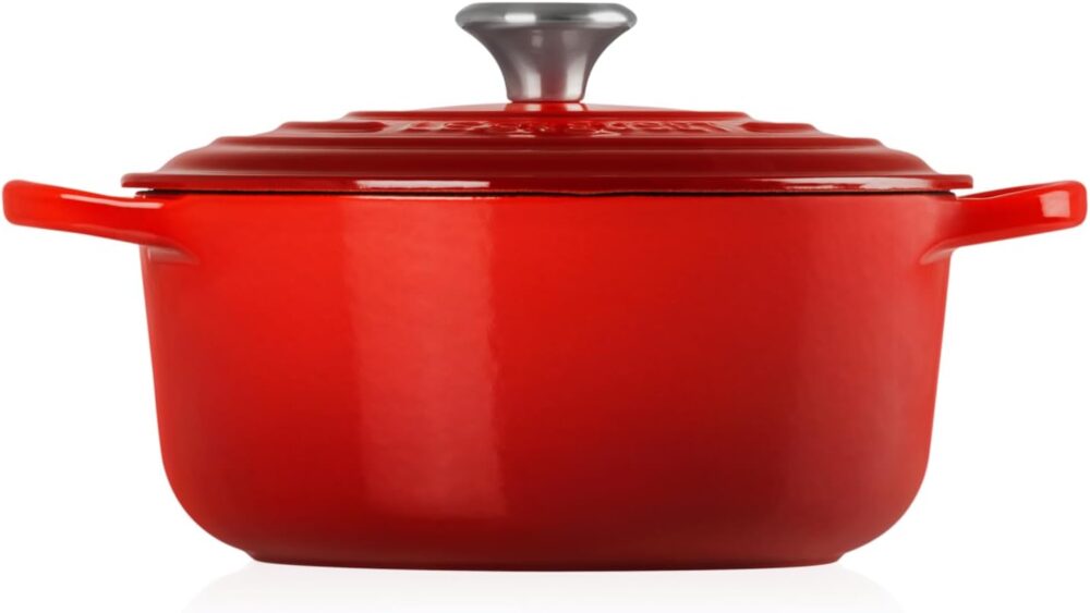 LE CREUSET Panela de Ferro Signature Vermelha 20CM - Image 2