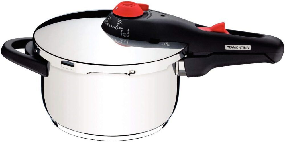 Panela De Pressão Tramontina Solar 62513222 Inox 4.5L