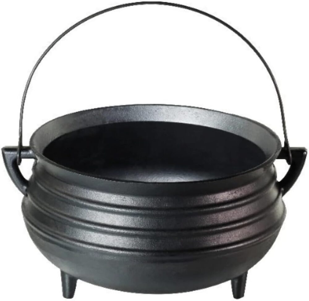 Mini Panela Tripé Caldeirão Ferro Fundido Sem Tampa 600 ml S...
