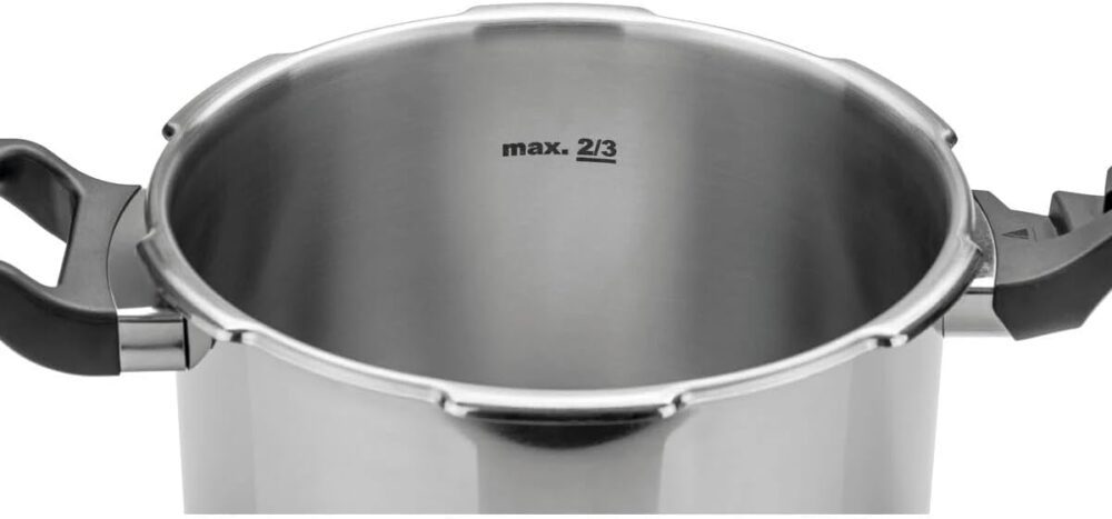 Panela de Pressão Tramontina 4,5L Brava Aço Inox 20cm + Conc... - Image 5