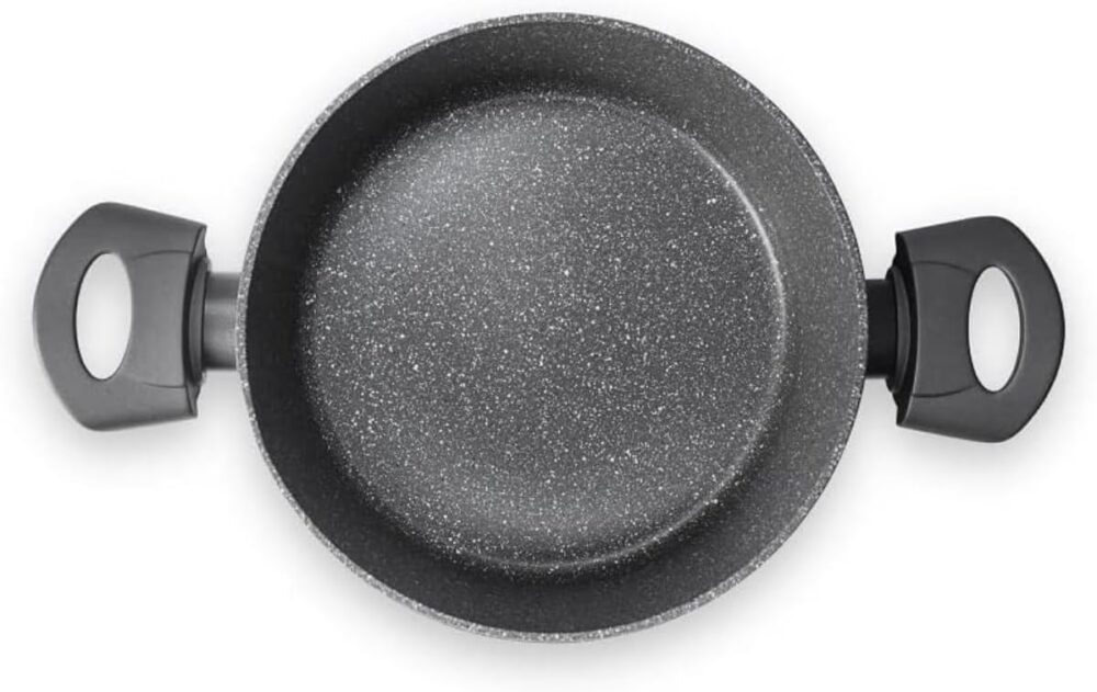 Jogo de Panelas 5 Peças Ceramic Life Orion Brinox - Preto - Image 4