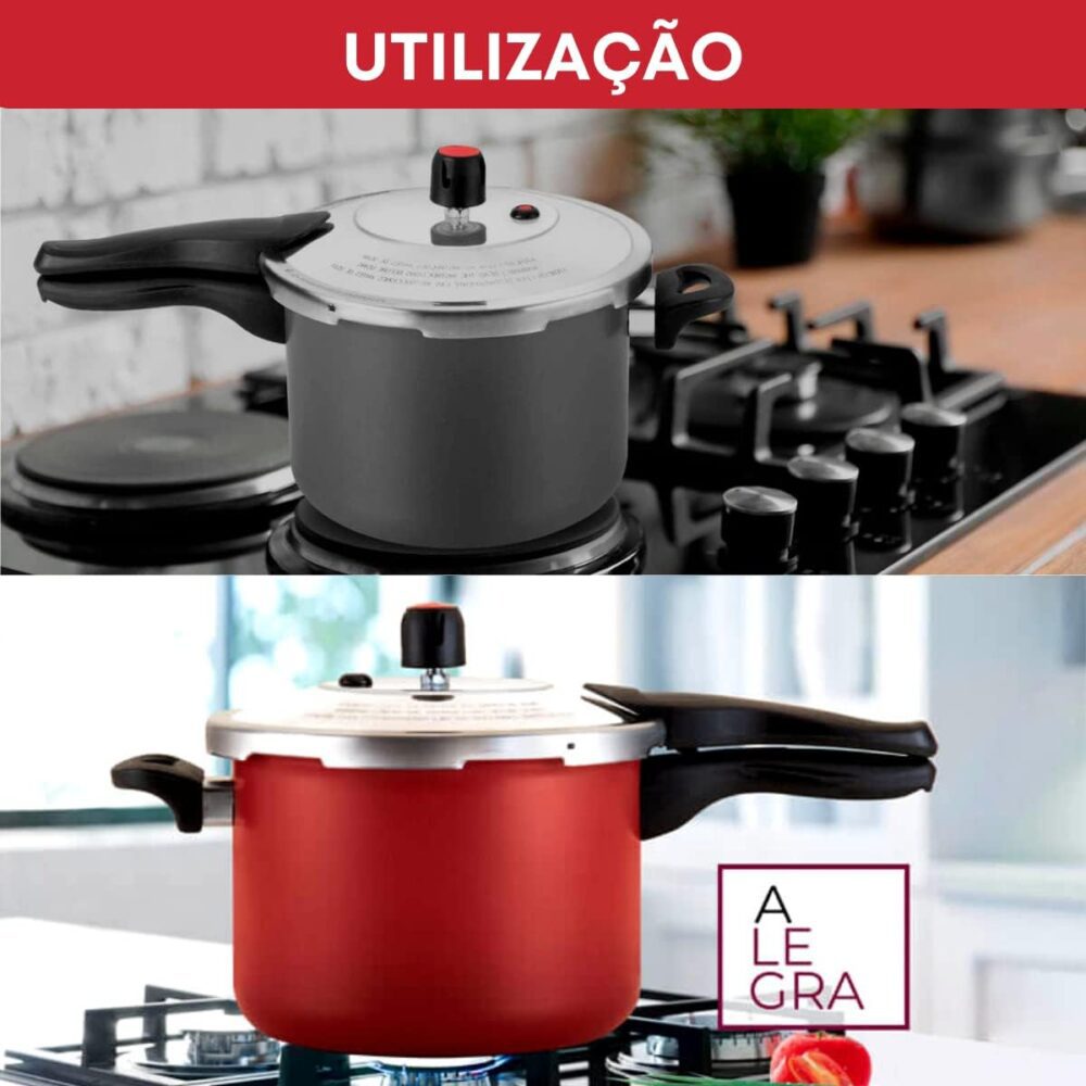 PANELA DE PRESSÃO FECHAMENTO EXTERNO TURBO QUALITY 4,5L AA V... - Image 7