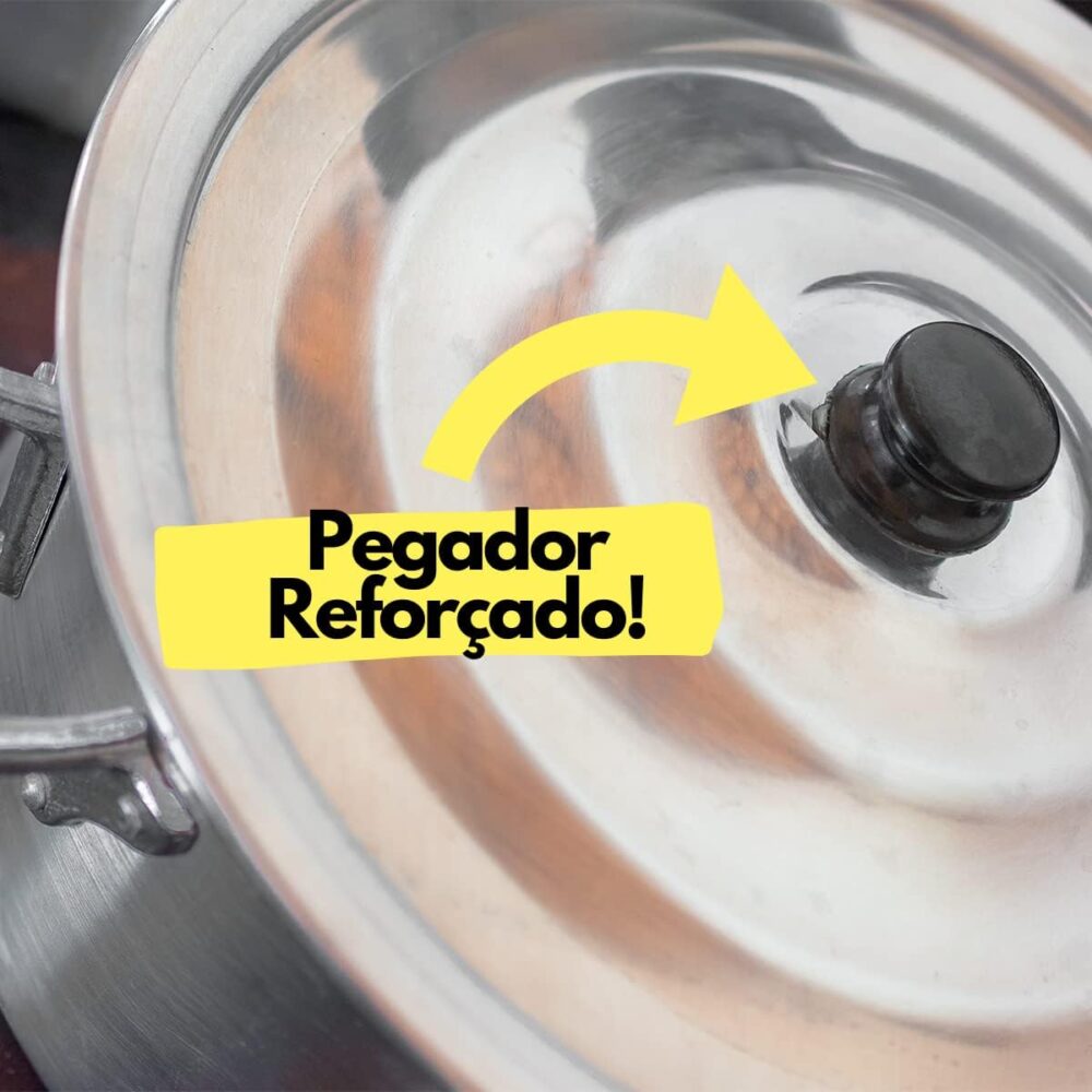Jogo de Caçarolas Nº 26 28 30 em Alumínio para uso Hotéis Ba... - Image 6