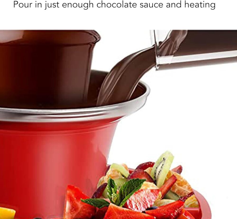 Máquina de Fonte de Chocolate para Festas Conjunto de Fondue... - Image 3