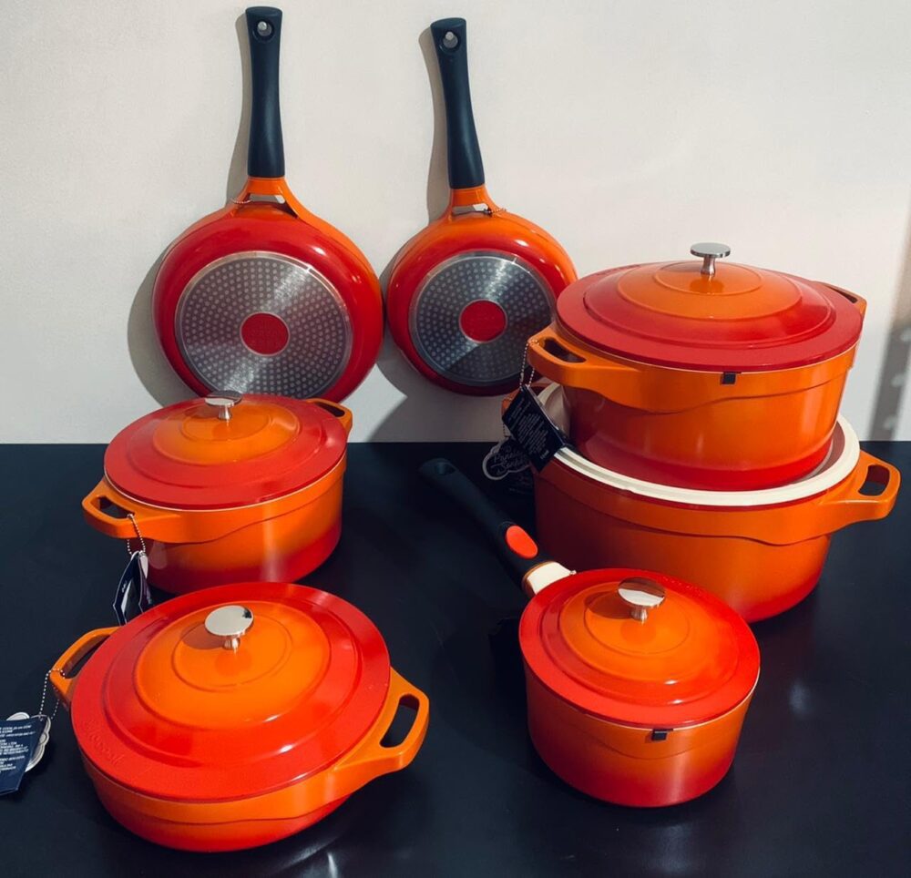 Jogo De Panelas Le Cook Revestimento Cerâmico 7 Peças - Image 2