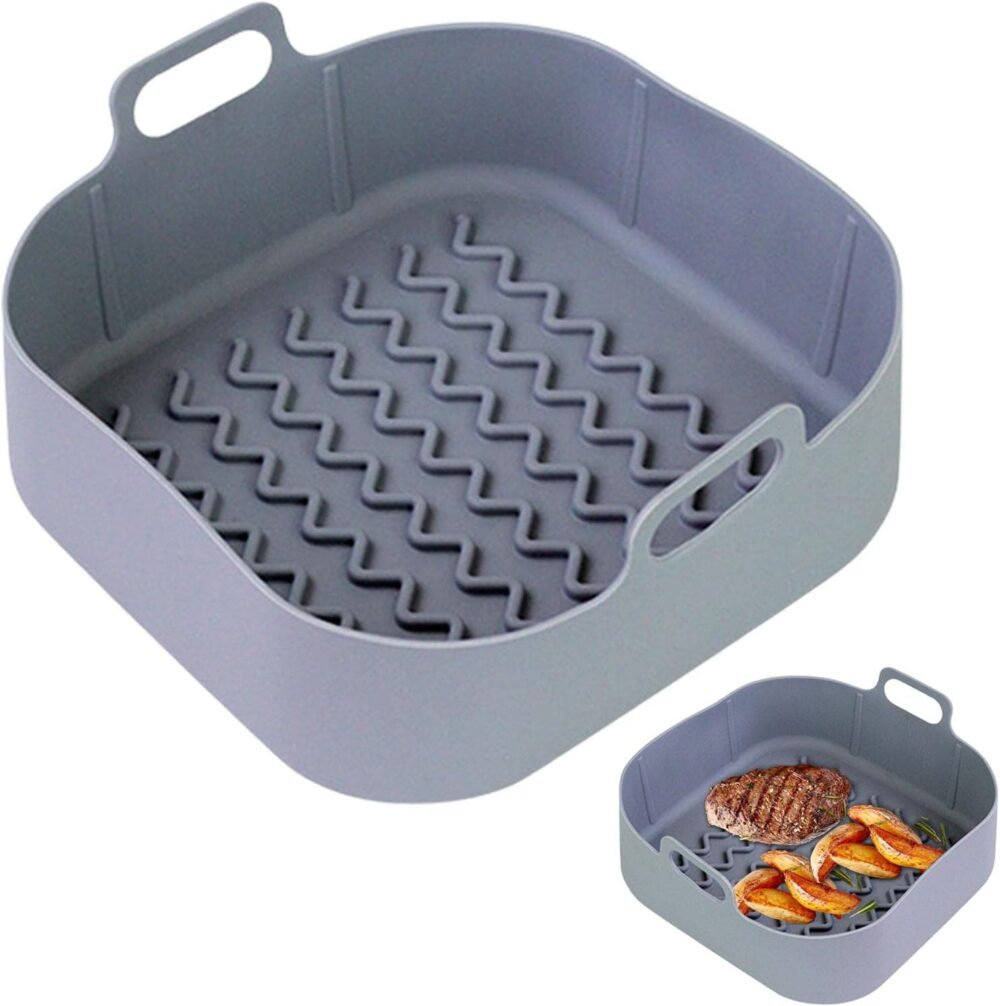 Panela de Silicone para Air Fryer | Air Fryer Panela de Sili... - Image 9