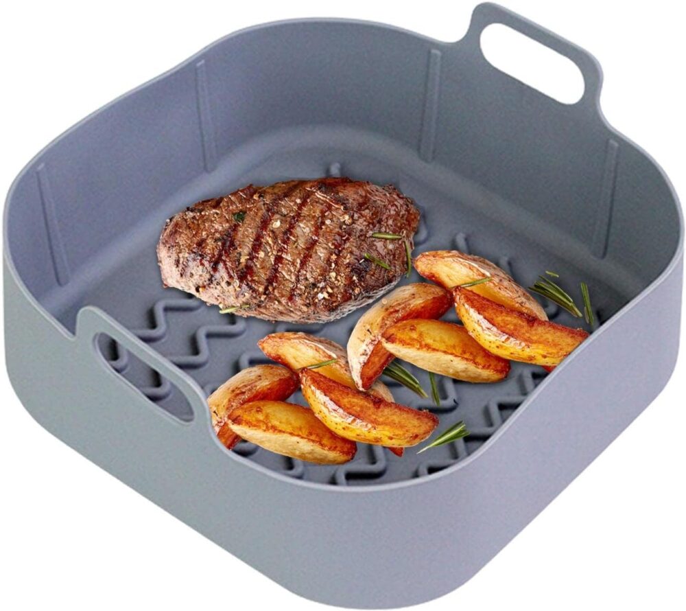 Panela de Silicone para Air Fryer | Air Fryer Panela de Sili... - Image 8