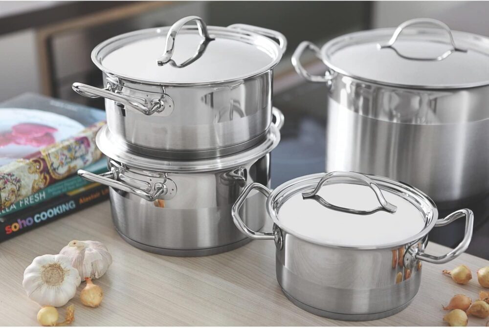 Caçarola Rasa Professional Aço Inox 62623280 Tramontina - Image 4