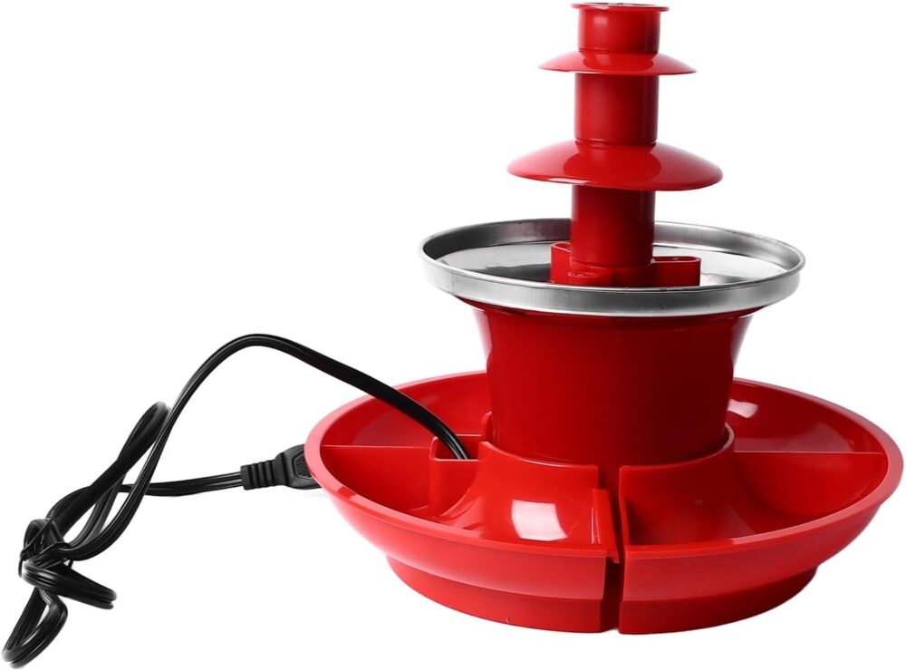 Máquina de Fonte de Chocolate para Festas Conjunto de Fondue... - Image 5