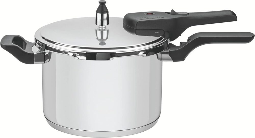 Panela de Pressão Tramontina Brava em Aço Inox com Fundo Tri... - Image 4