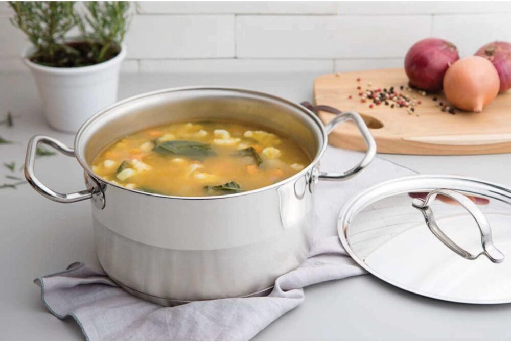 Caçarola Tramontina Professional Funda em Aço Inox Fundo Tri... - Image 2