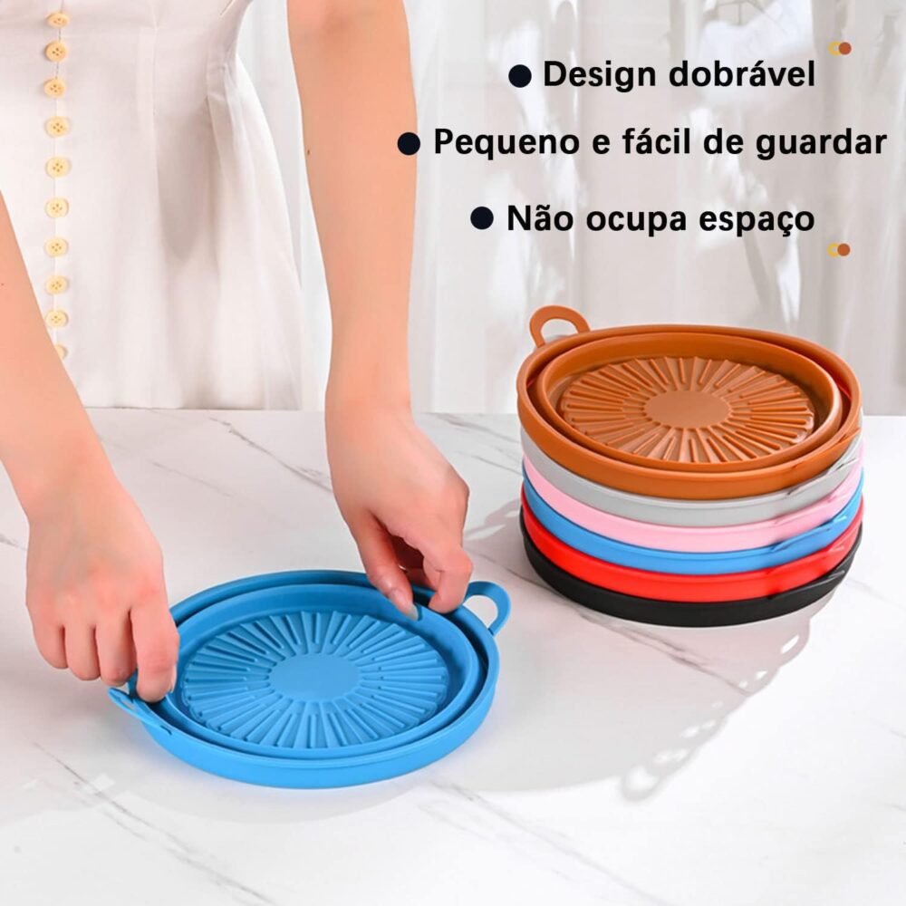 Forros de silicone Air Fryer | Panela de silicone reutilizáv... - Image 6