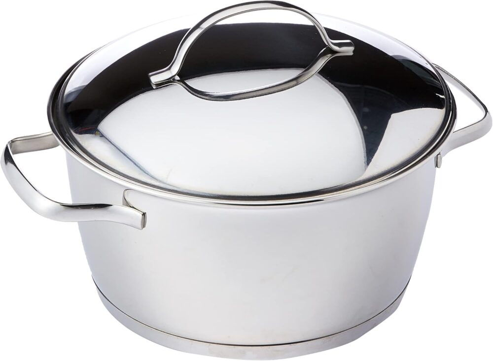 Jogo de Panelas em Aço Inox 5 peças Allegra Tramontina - Image 4