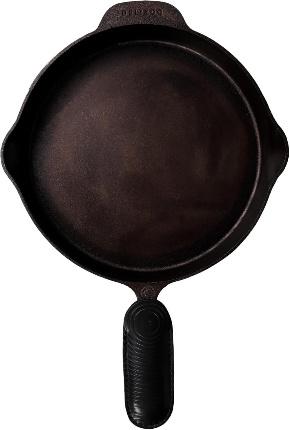 Frigideira de ferro Skillet 30cm, panela de ferro polida e p... - Image 2