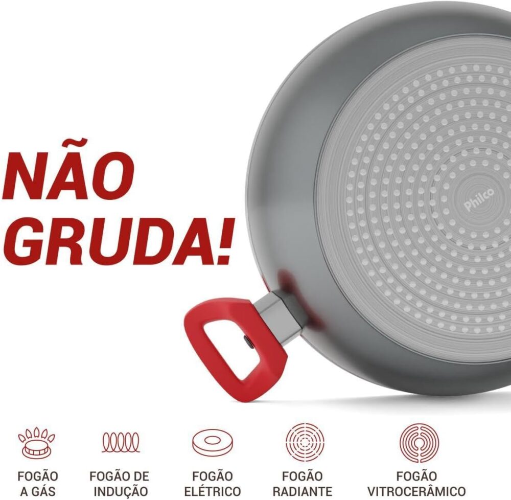 Panela Philco PPN24A Redstone com Tampa de Vidro 4,6L - Image 15