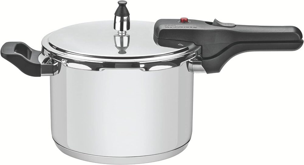 Panela de Pressão Tramontina Brava em Aço Inox com Fundo Tri... - Image 3