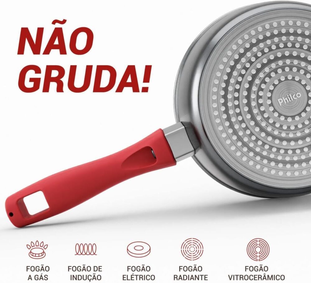 Panela Philco PPN22A Redstone com Tampa de Vidro 3L - Image 15