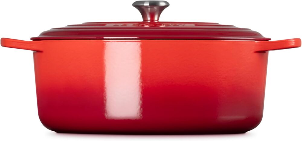 LE CREUSET Panela Oval 35cm - Signature, Vermelho, Ferro Fun... - Image 4