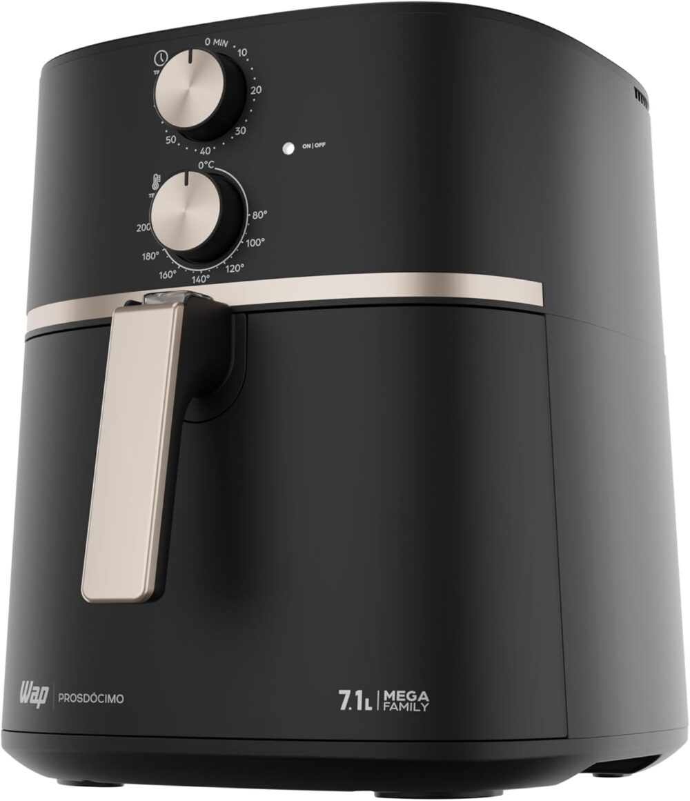 WAP Fritadeira Elétrica Air Fryer 7,1 Litros Cesto e Grelha ... - Image 6