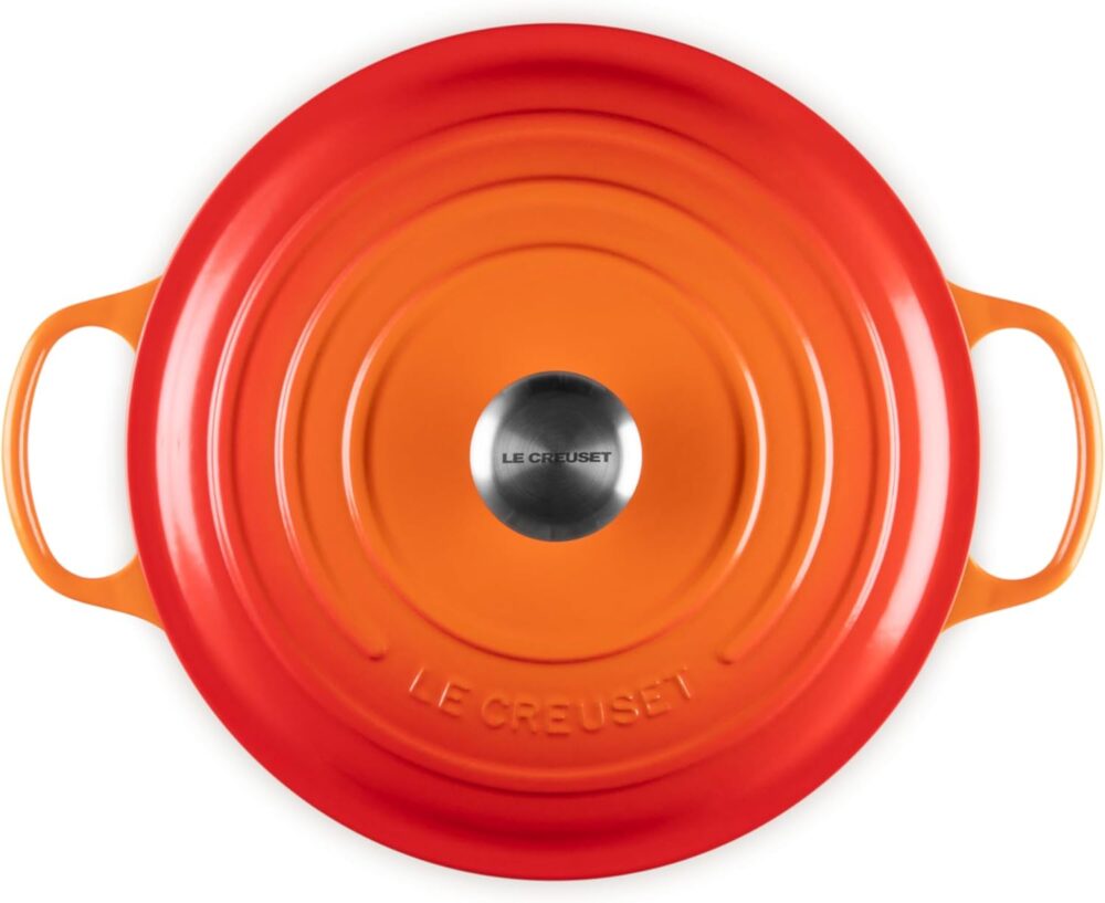LE CREUSET Panela Redonda, 28 Cm - Signature, 2117728, Laran... - Image 2