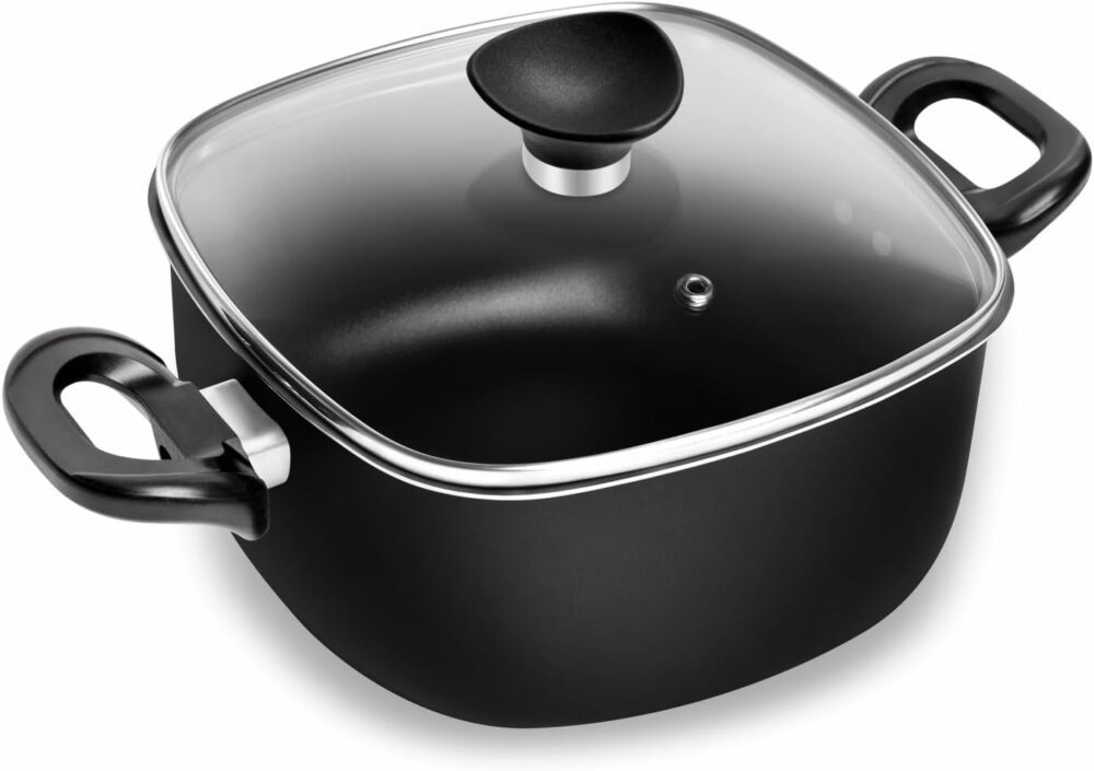 Jogo De 11 Peças Patolux Quadrado Antiaderente Preto - Image 2