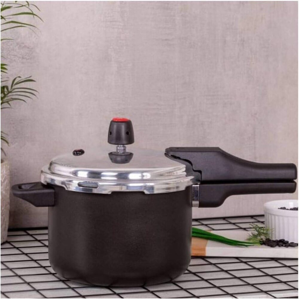 Multiflon Panela de Pressão Antiaderente Quartzo 4,5 l Preto... - Image 2