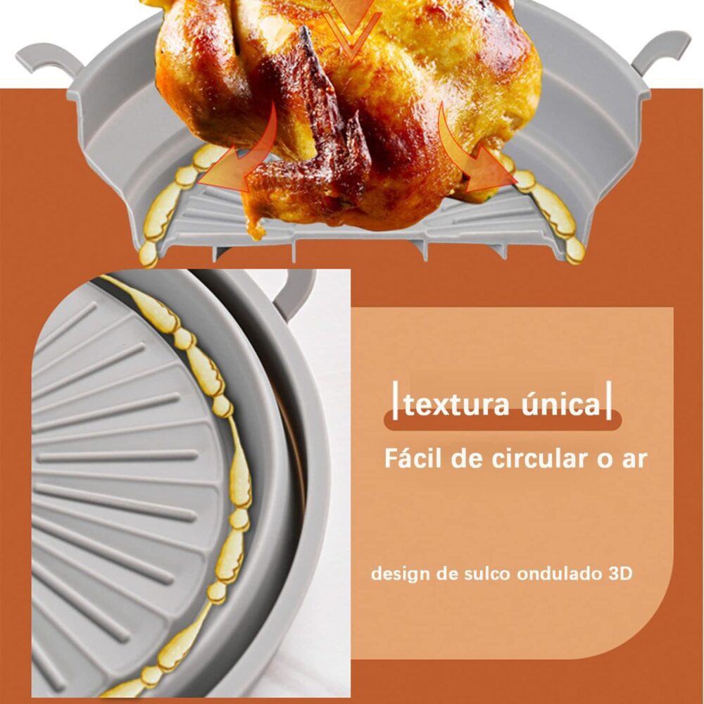 Forros de silicone Air Fryer | Panela de silicone reutilizáv... - Image 3