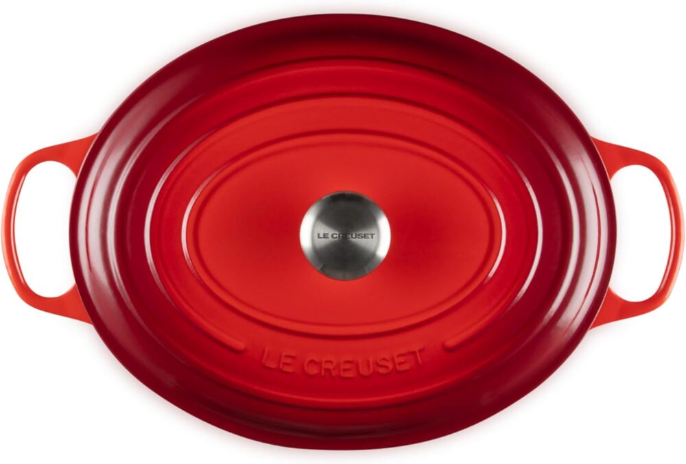 LE CREUSET Panela Oval 35cm - Signature, Vermelho, Ferro Fun... - Image 2