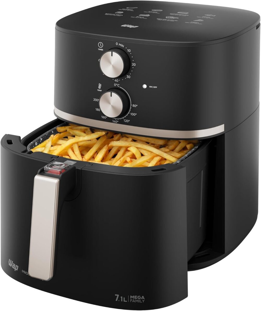 WAP Fritadeira Elétrica Air Fryer 7,1 Litros Cesto e Grelha ... - Image 2