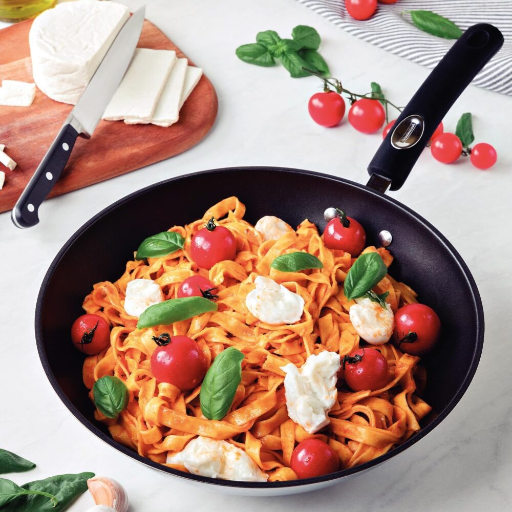 Panela Wok Tramontina Inox Antiaderente Solar Silicone 28cm,... - Image 3