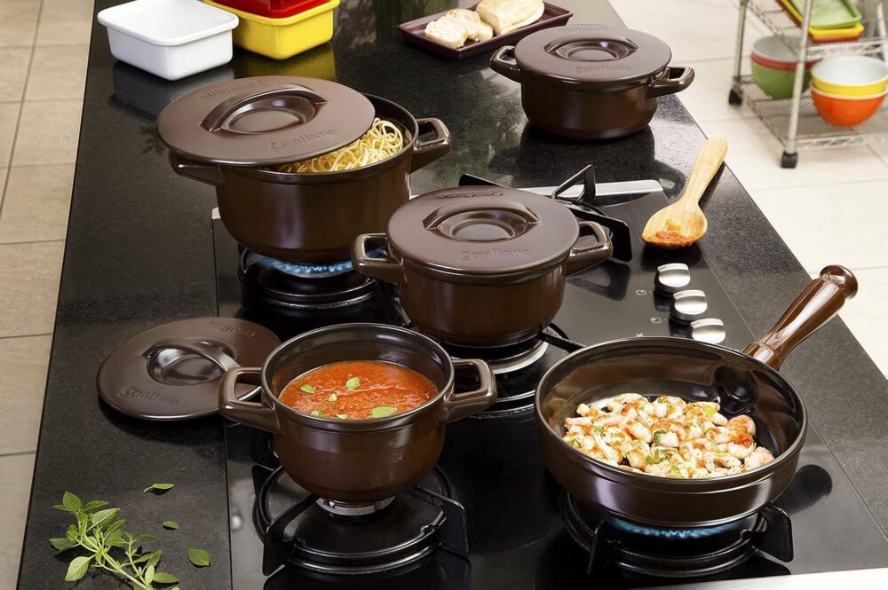 Ceraflame Conjunto Panelas de Cerâmica Duo+ Smart 5 Peças Ch... - Image 7