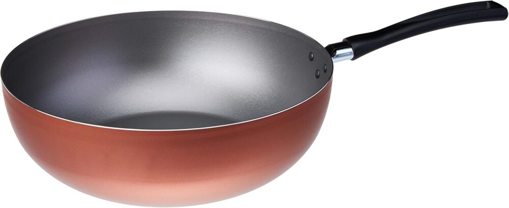 Wok Clove, 28 cm, 4,1 Litros, 28 x 9 cm, Cobre, Brinox