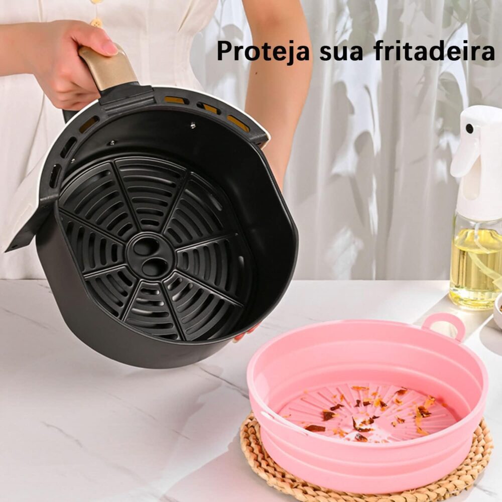 Forros de silicone Air Fryer | Panela de silicone reutilizáv... - Image 7