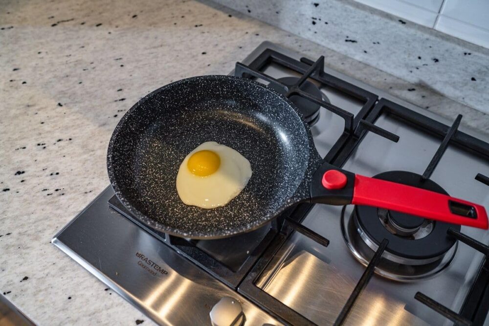 Conjunto De 4 Panelas Antiaderentes Em Mármore Autênticochef - Image 9