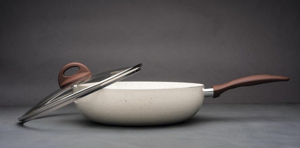 Wok Smart Plus, Cerâmic Life,2,65L, 24 cm, 24 X 7, Vanilla, ... - Image 3