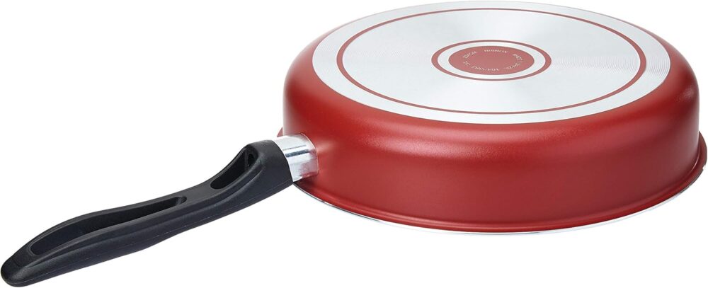 Frigideira Alta com Tampa Chilli, 24 cm, Cereja, Brinox - Image 3