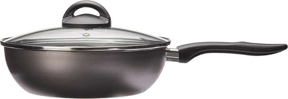 Wok Chilli com Tampa, 24 cm, 2,3 Litros, 24 x 7 cm, Prata, B... - Image 2