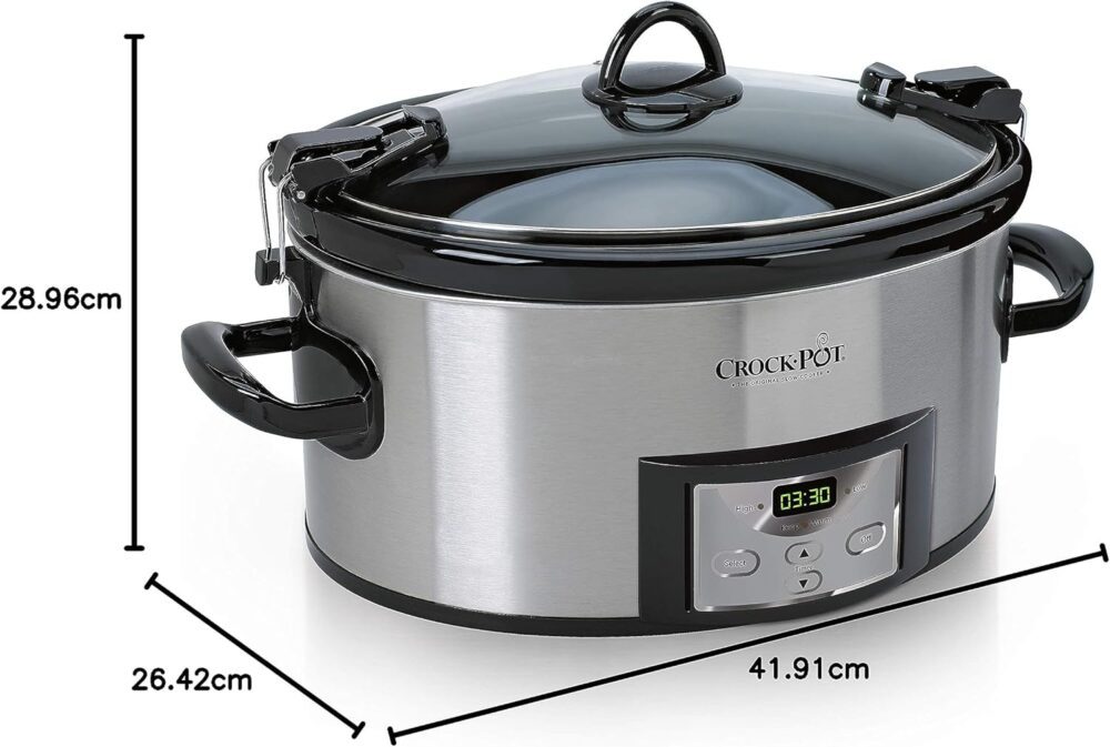 Crock-Pot Sccpvl610-S-A Cozinheira E Transportar Fogão Lento... - Image 9