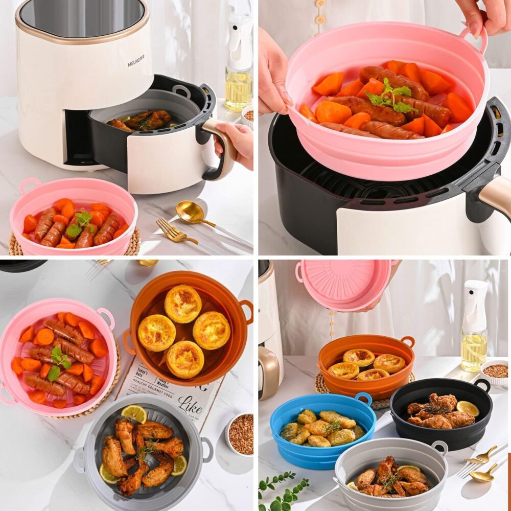 Forros de silicone Air Fryer | Panela de silicone reutilizáv... - Image 9